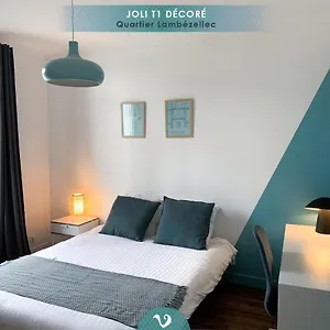 Joli T1 Quartier Lambézellec , Brest France